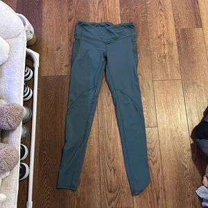 Emerald green, champion leggings, size small
